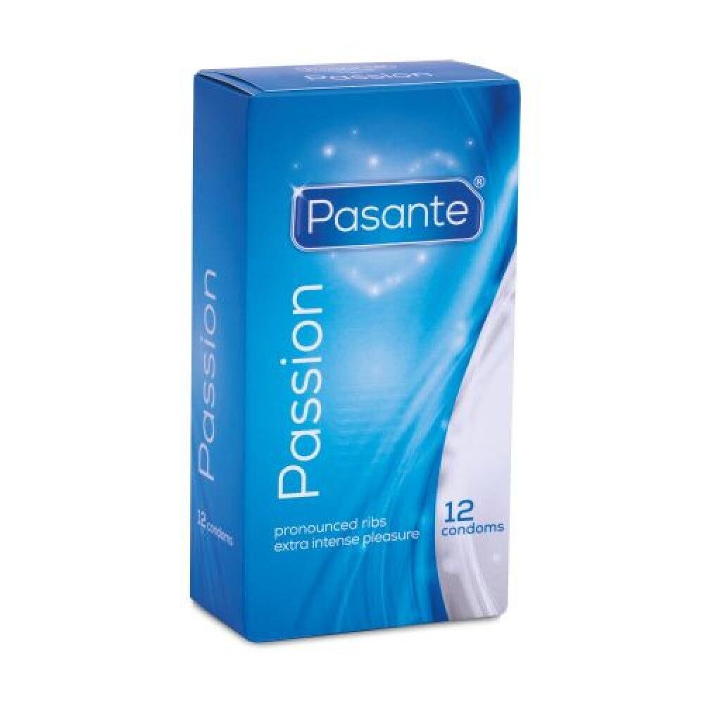 Preservativi Stimolanti Pasante Ribbed Passion - immagine 1