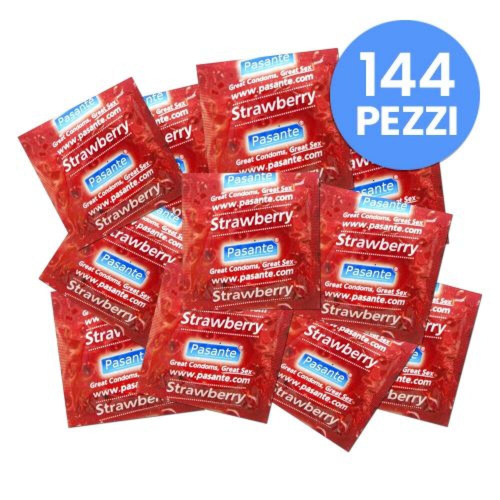 Preservativi Aromatizzati Pasante Fragola - immagine 1