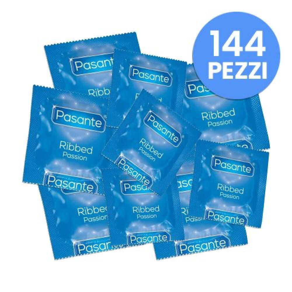 Preservativi Stimolanti Pasante Ribbed Passion - immagine 5