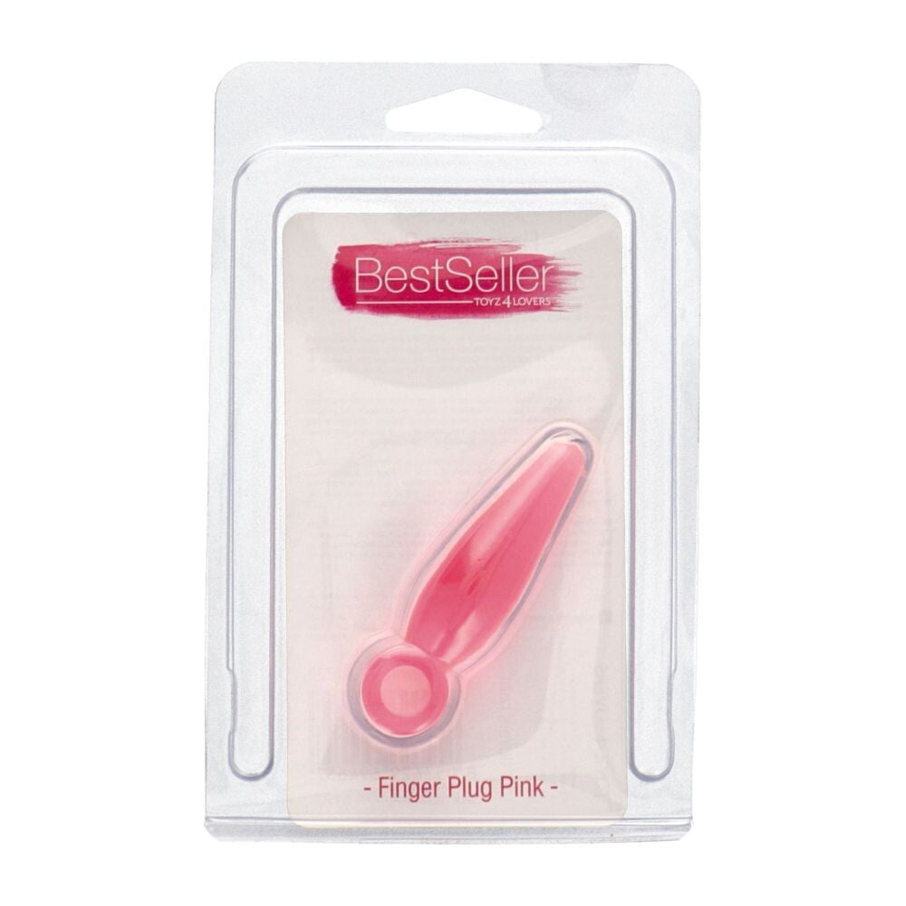 Plug anale finger pink - immagine 3