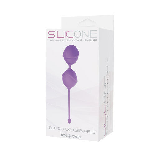 Palline delight pussy lichee silicone pink - immagine 4