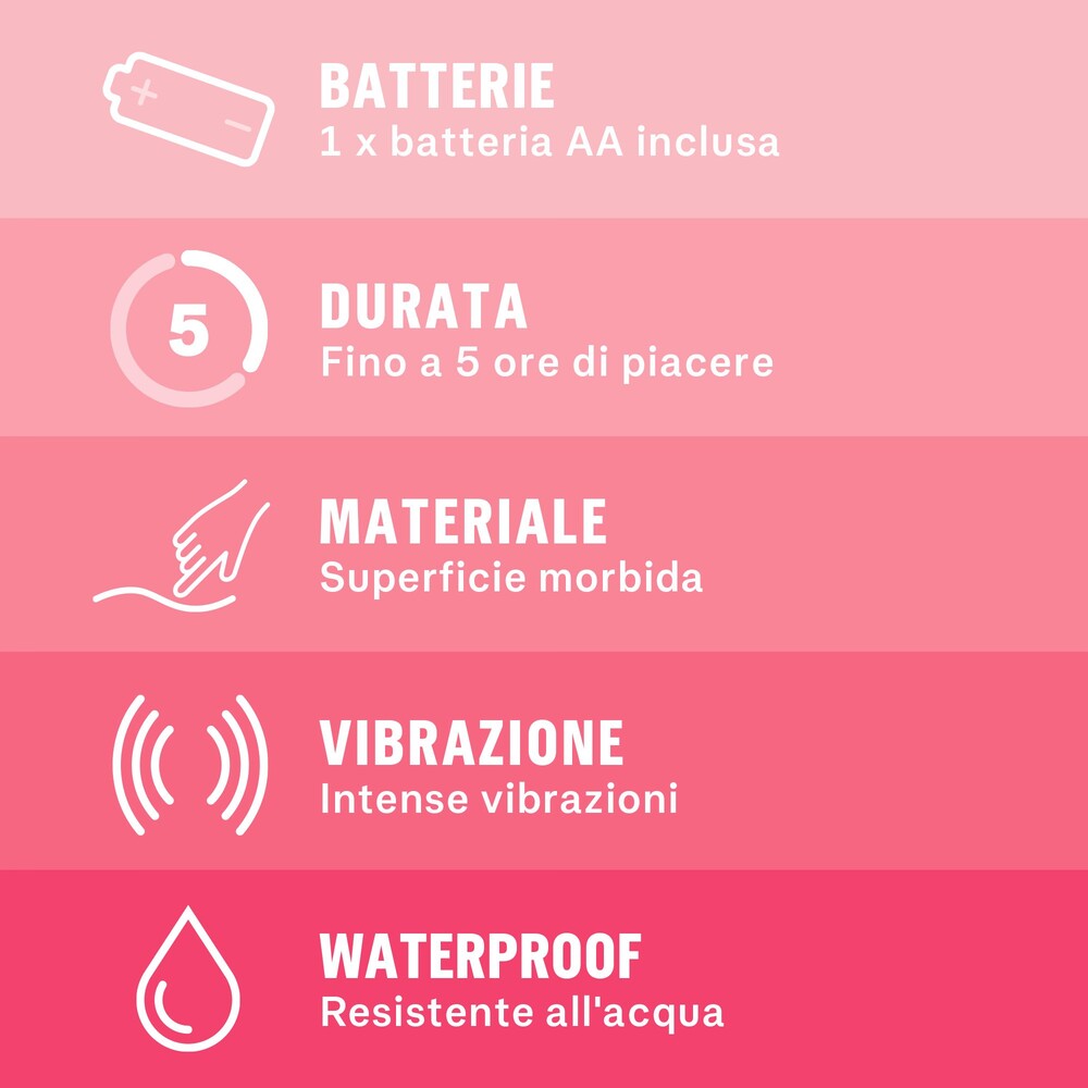Vibratore Clitoride Delight Minivibrator - immagine 3