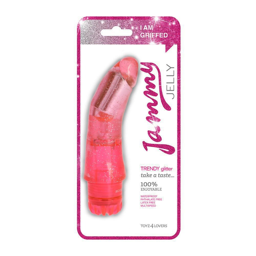 Vibratore Realistico Trendy Glitter 20,5 cm - immagine 3