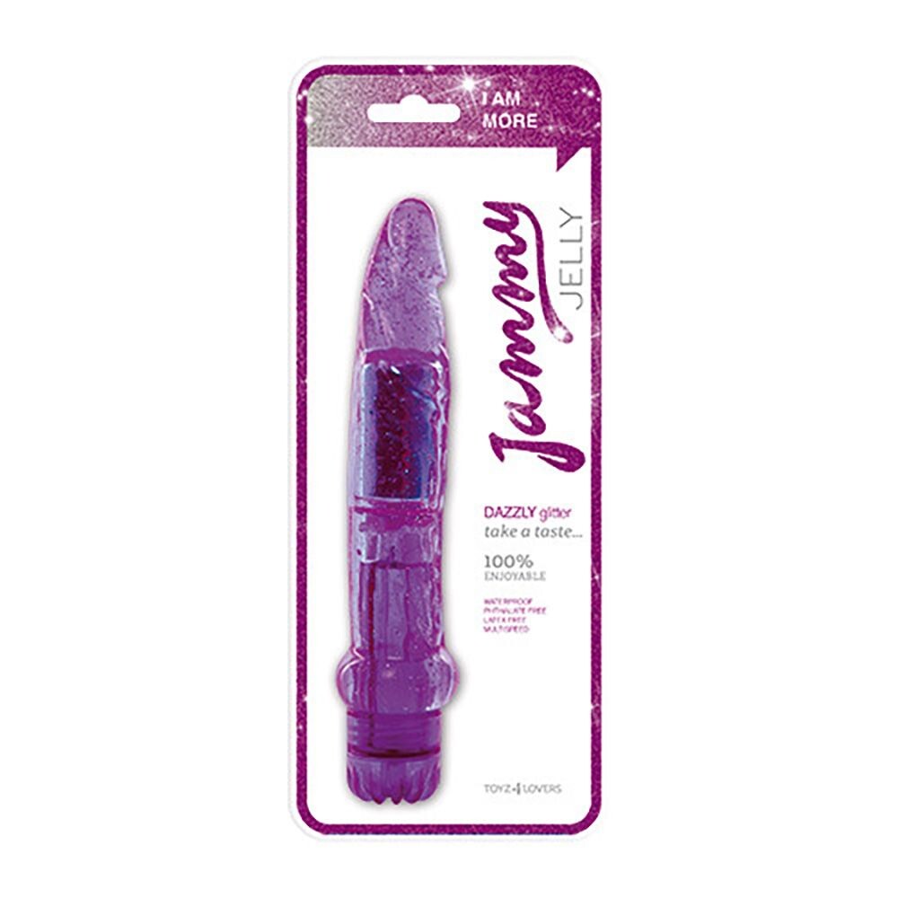 Vibratore Realistico Dazzly Glitter 18,5 cm - immagine 2