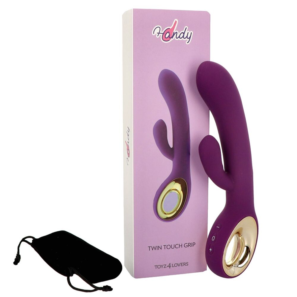 Vibratore Rabbit Twin Touch - immagine 15
