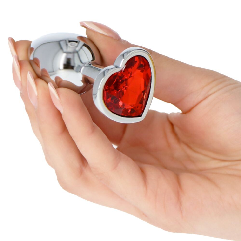 Plug Anale Heart Ø 2,5 cm - immagine 8