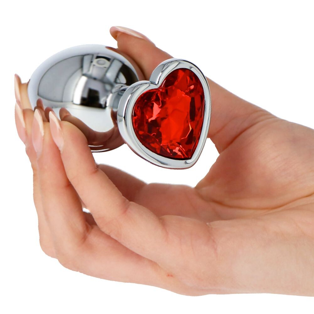 Plug Anale Heart Ø 4,4 cm - immagine 6