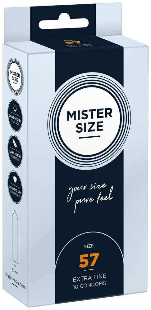 Preservativi XL 57 Mister Size - immagine 1
