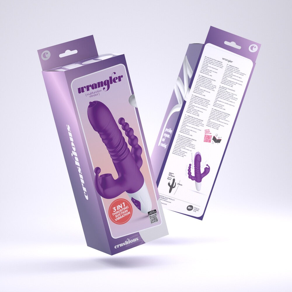 Vibratore Tripla Stimolazione Wrangler - immagine 11