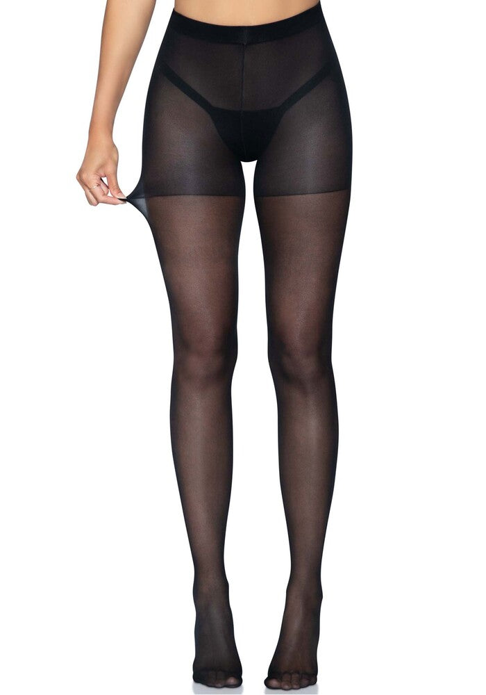 Collant Sexy Karina Crotchless Nero - immagine 4
