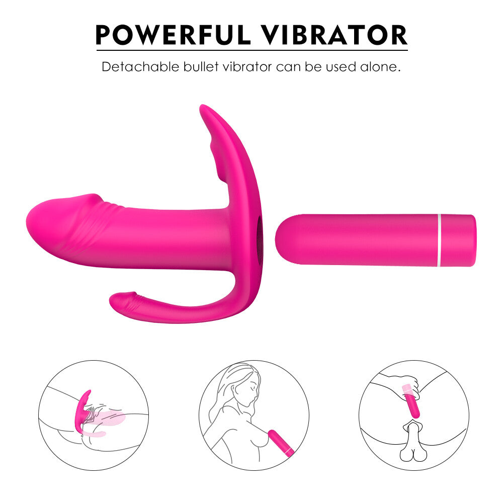 Vibratore Doppia Stimolazione Up To Heaven - immagine 4