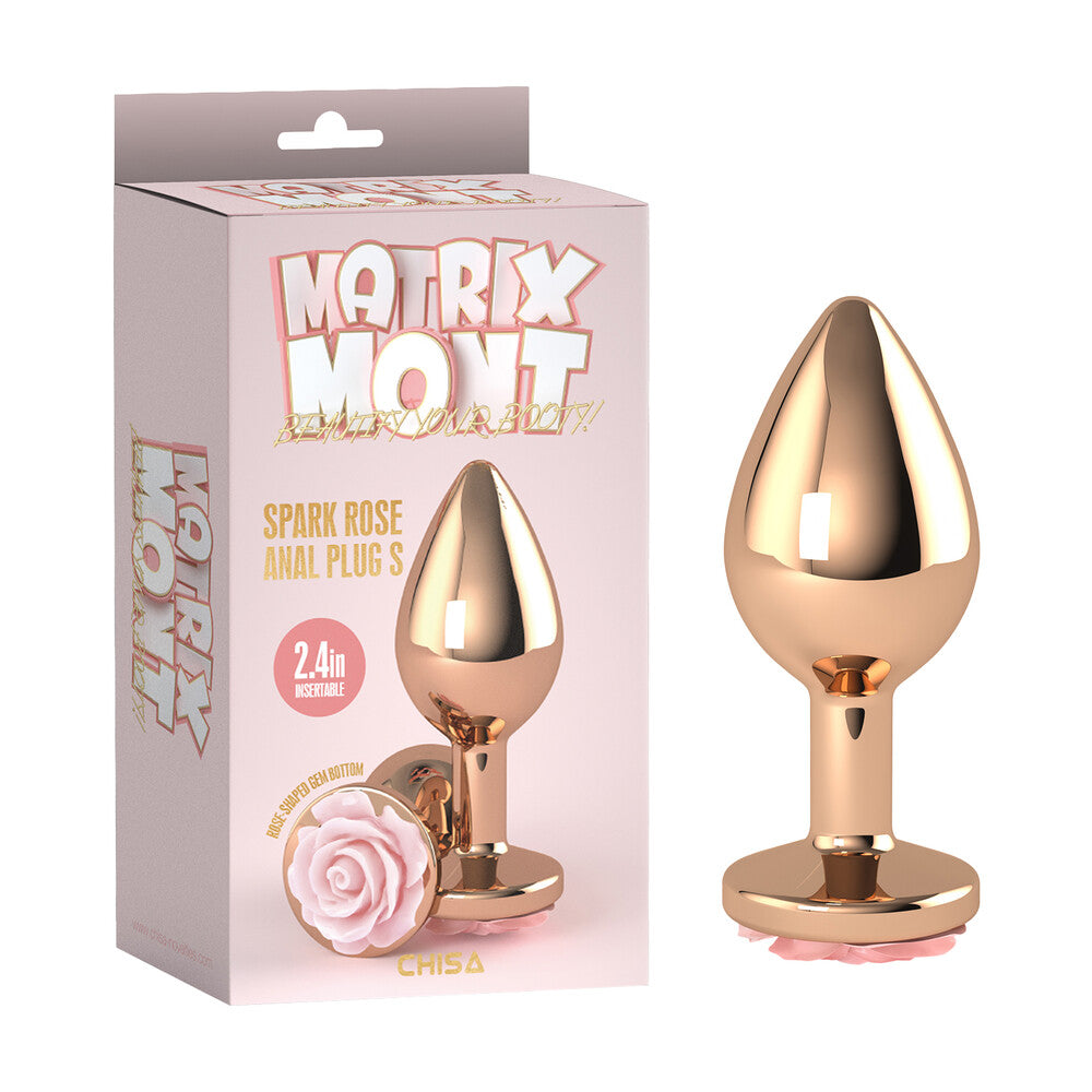Plug Anale Spark Rose Ø 2,7 cm - immagine 6
