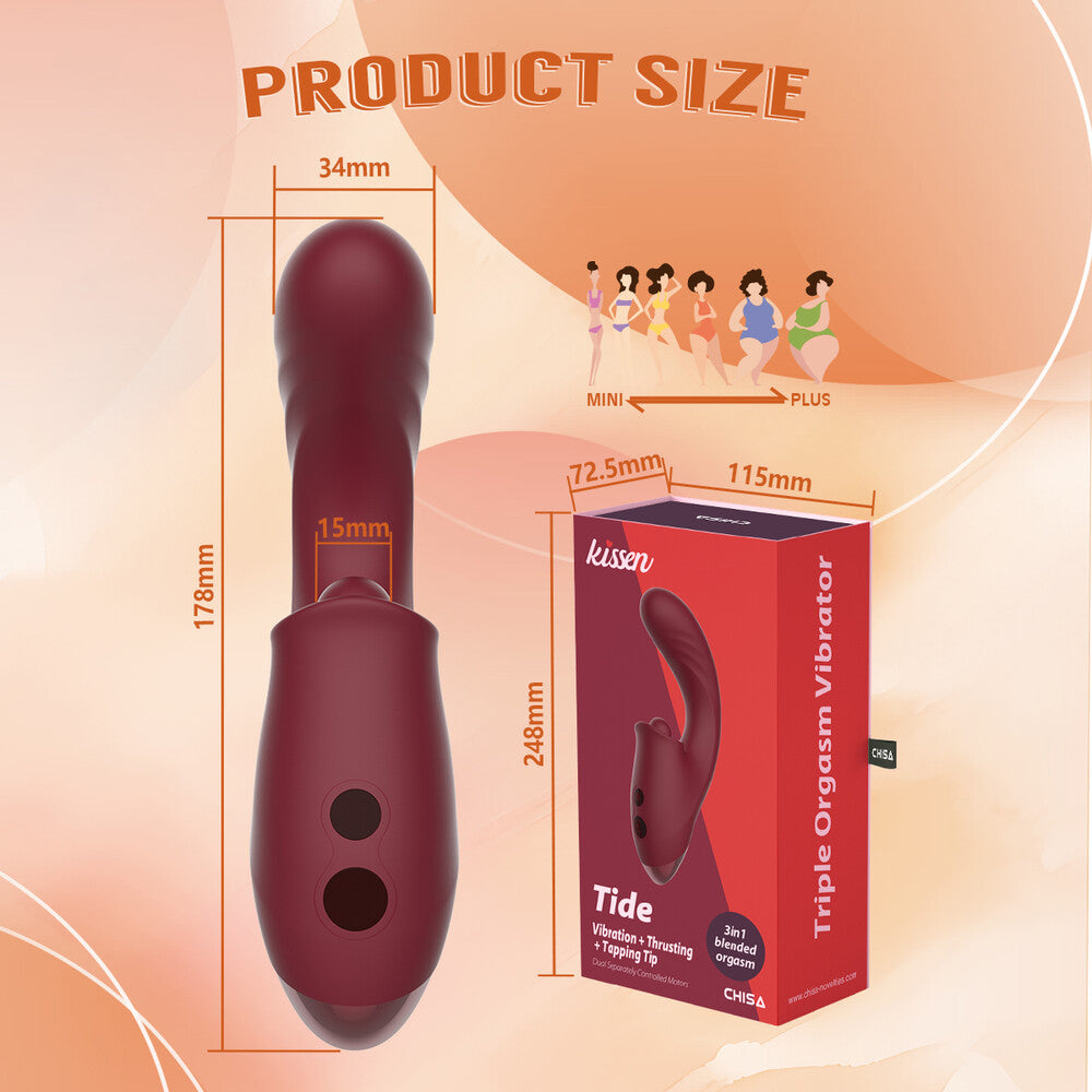 Vibratore Doppia Stimolazione Tide - immagine 6
