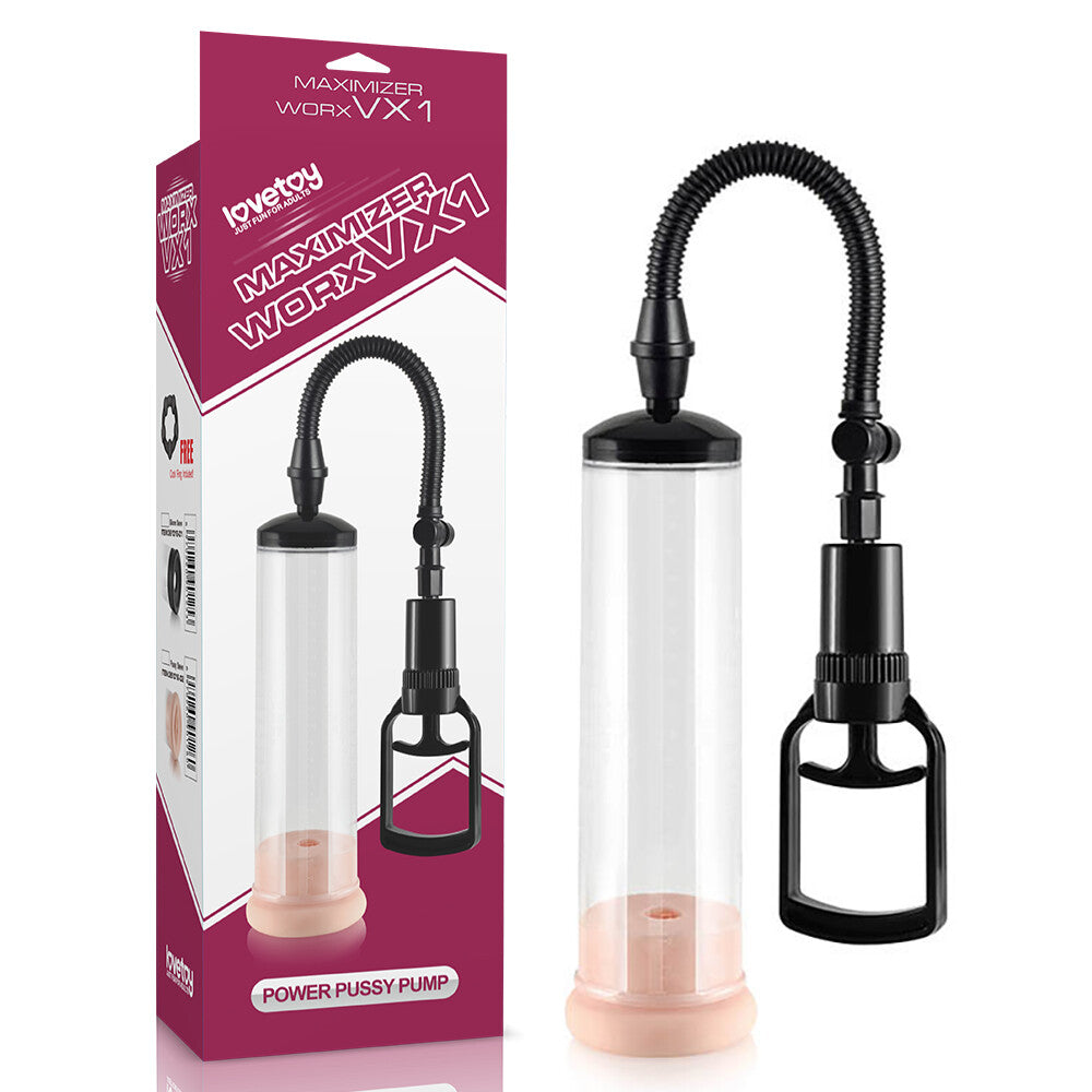 Pompa e Sviluppatore Pene Maximizer Worx VX1 Pussy Pump - immagine 8