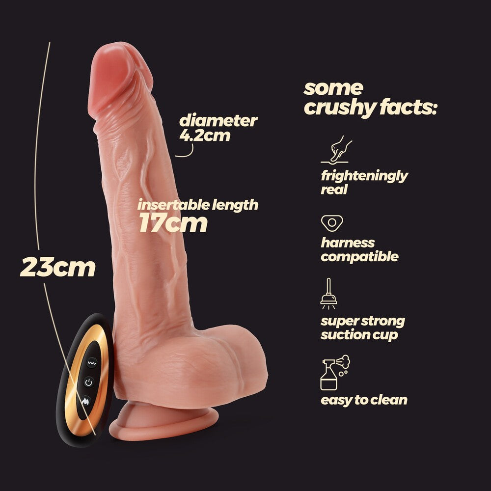 Vibratore Realistico Inviktus 23 cm - immagine 8