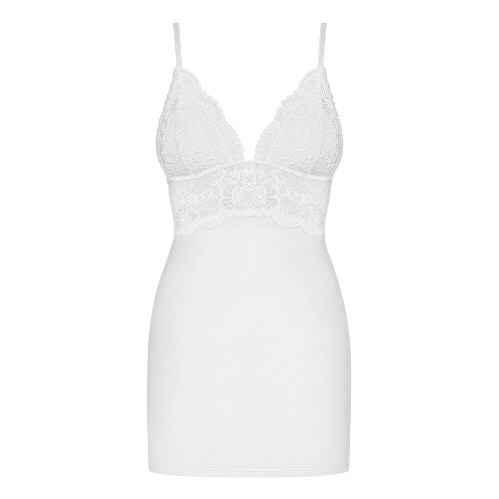 Baby Doll e Perizoma Sexy Dream Bianco - immagine 3