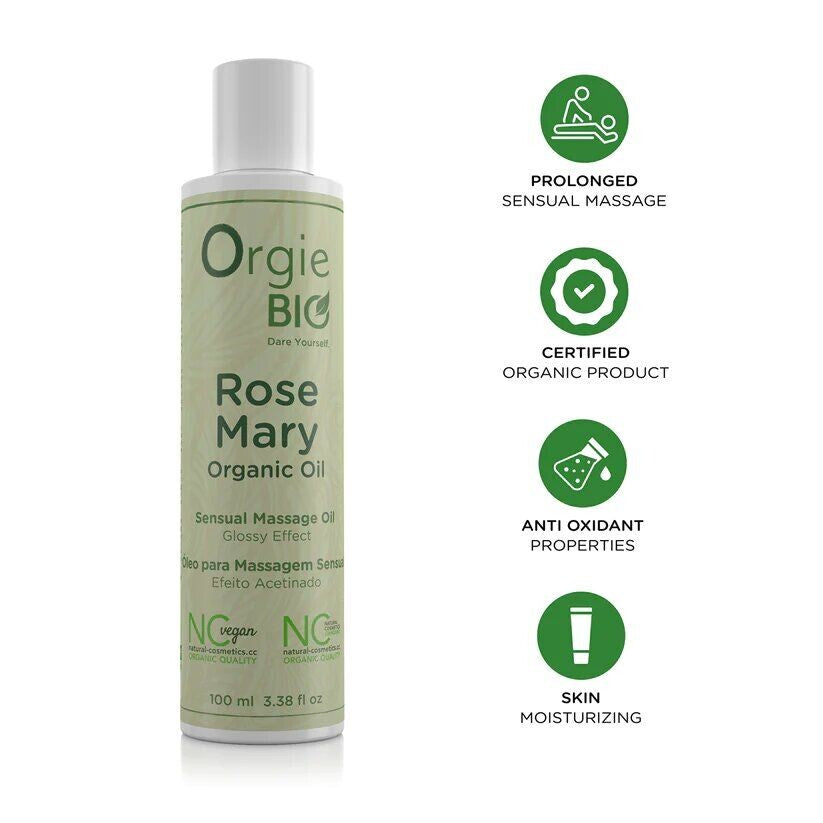 Olio Massaggio Bio Rosmarino - immagine 3