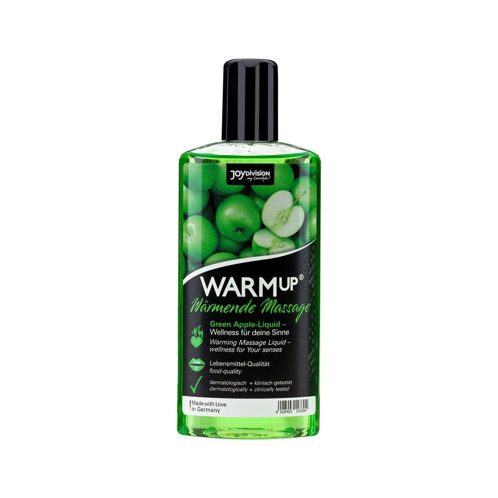 Olio Massaggio Warmup Mela Verde - immagine 1