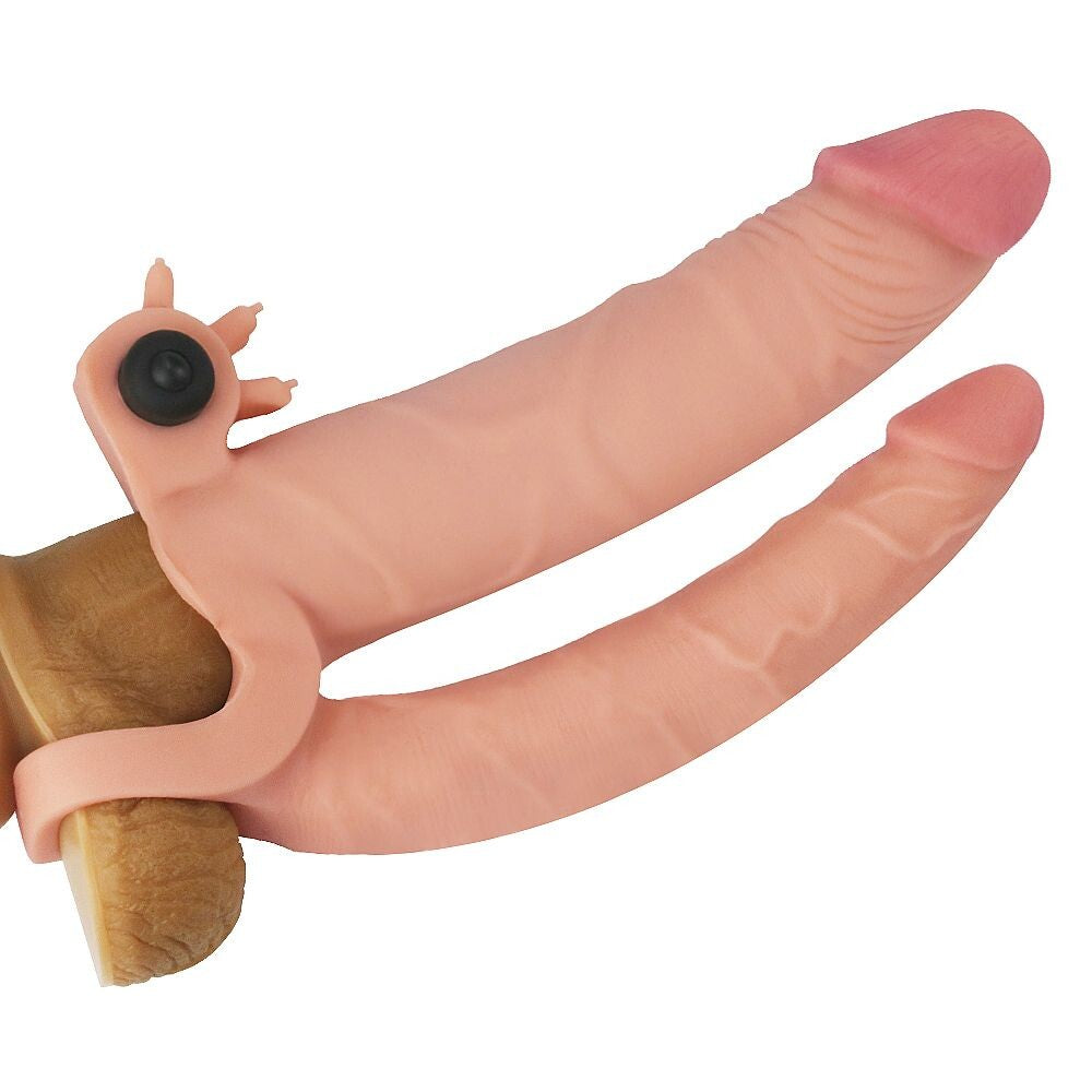 Guaina e Prolunga Pene X-Tender Double Vibe - immagine 3