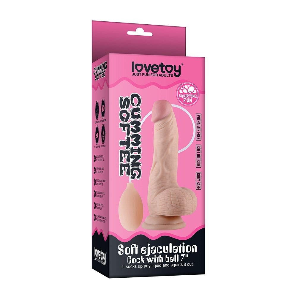 Dildo Realistico Cumming Cum 20 cm - immagine 3