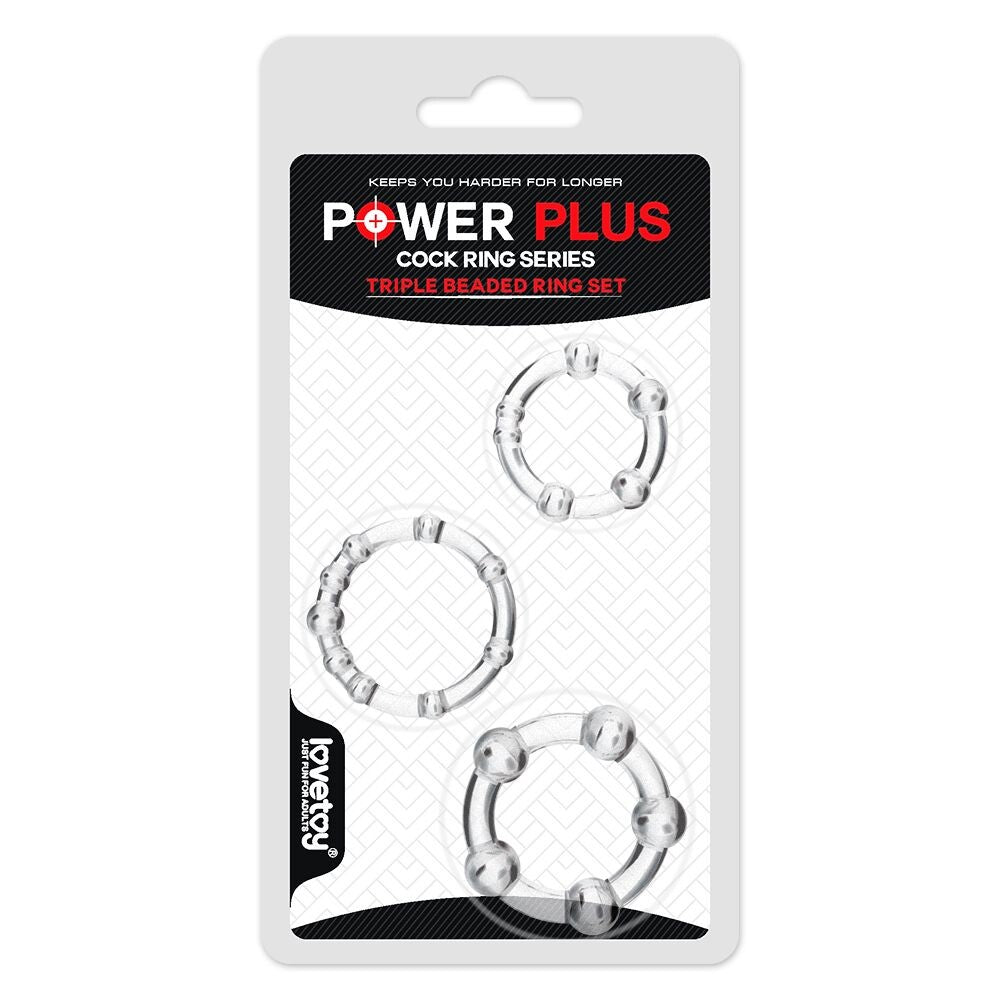 Anelli Fallici Triple Beaded - immagine 1