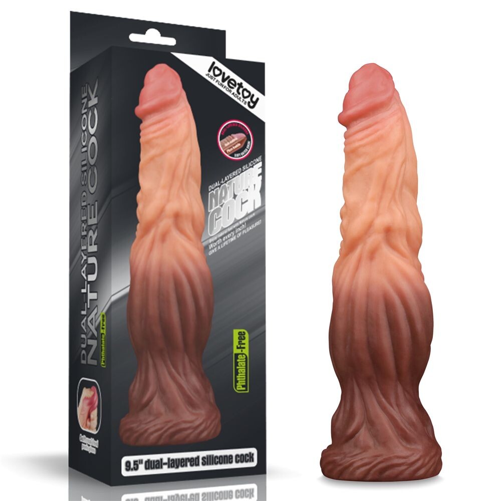 Dildo Monster Nature 24,5 cm - immagine 7