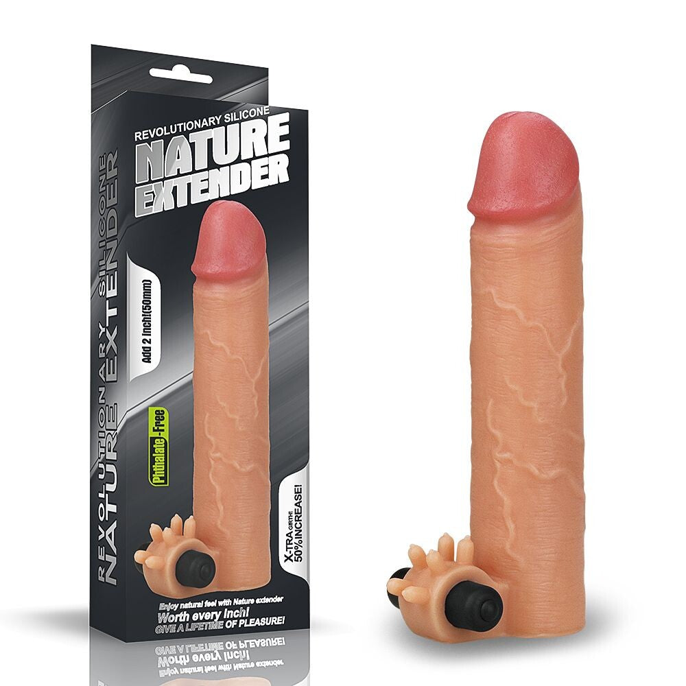 Guaina e Prolunga Pene Nature Vibe 19 cm - immagine 5