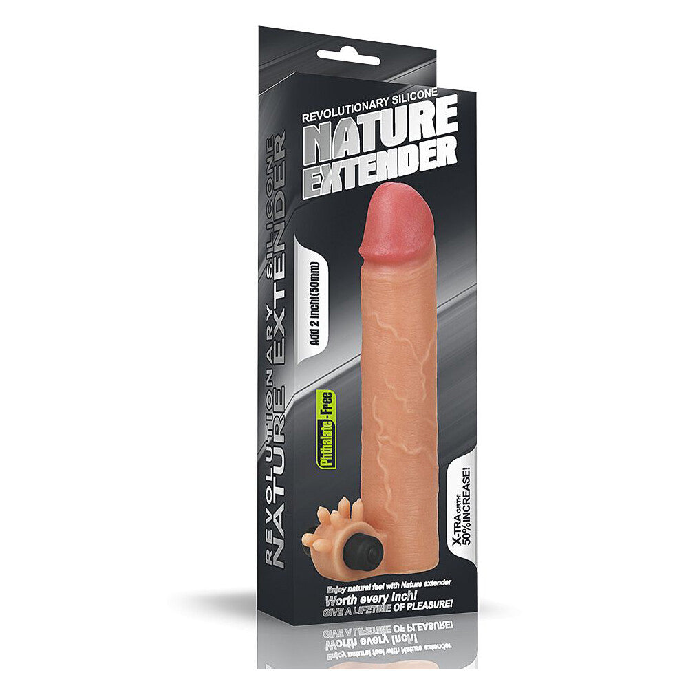 Guaina e Prolunga Pene Nature Vibe 19 cm - immagine 4