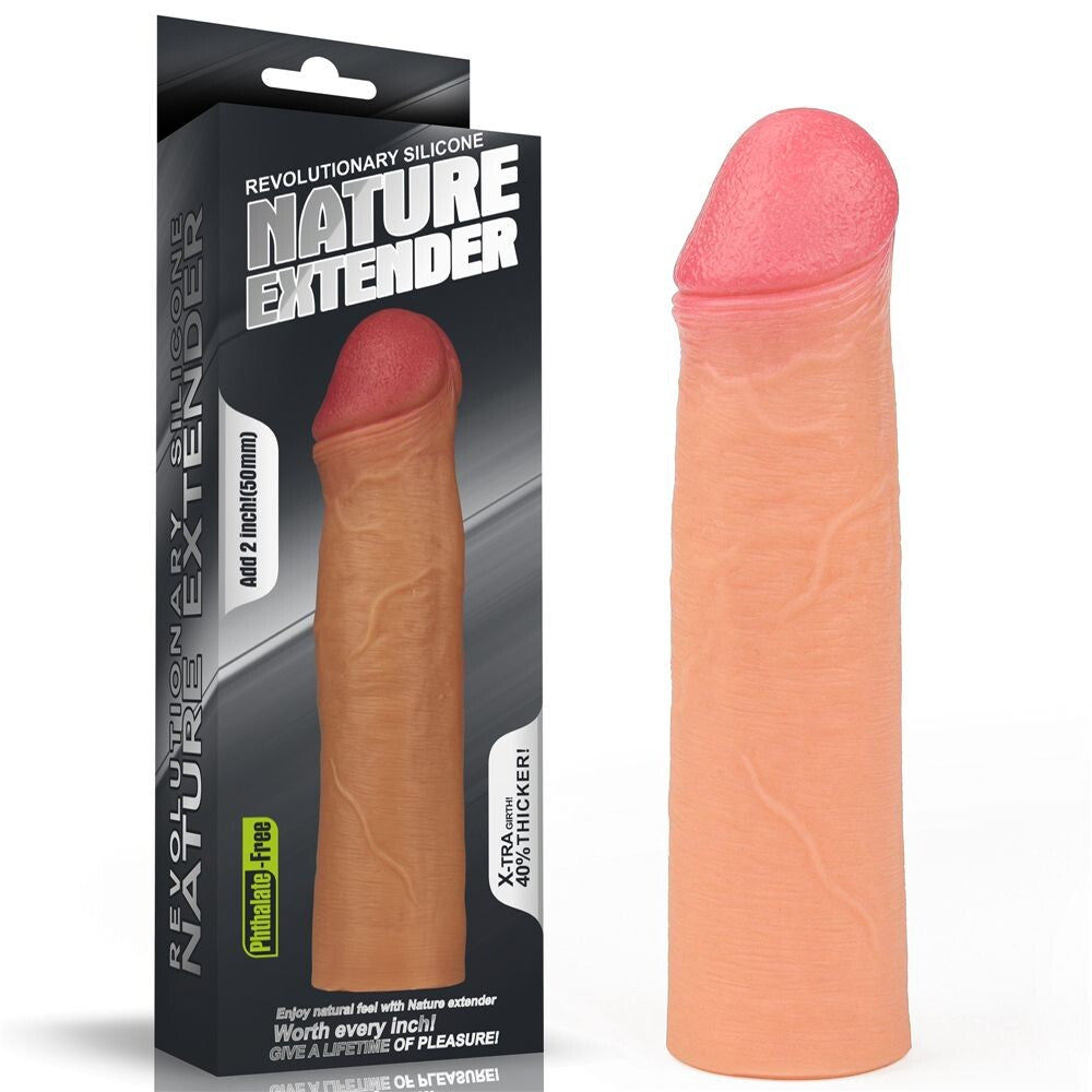 Guaina e Prolunga Pene Revolutionary Nature 17,5 cm - immagine 7