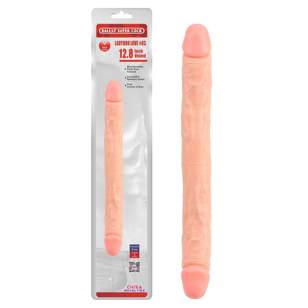 Dildo Doppio Ladybro Love 32,5 cm - immagine 6