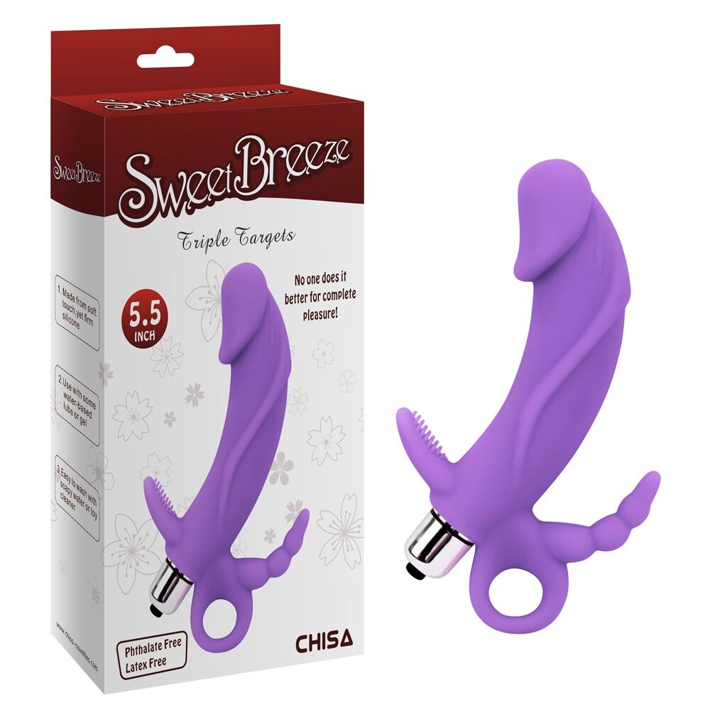 Vibratore Doppia Stimolazione Triple Target - immagine 9