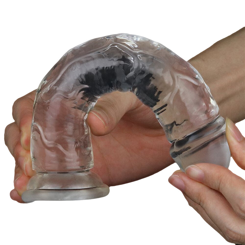 Dildo Realistico Flawless Clear 18 cm - immagine 2