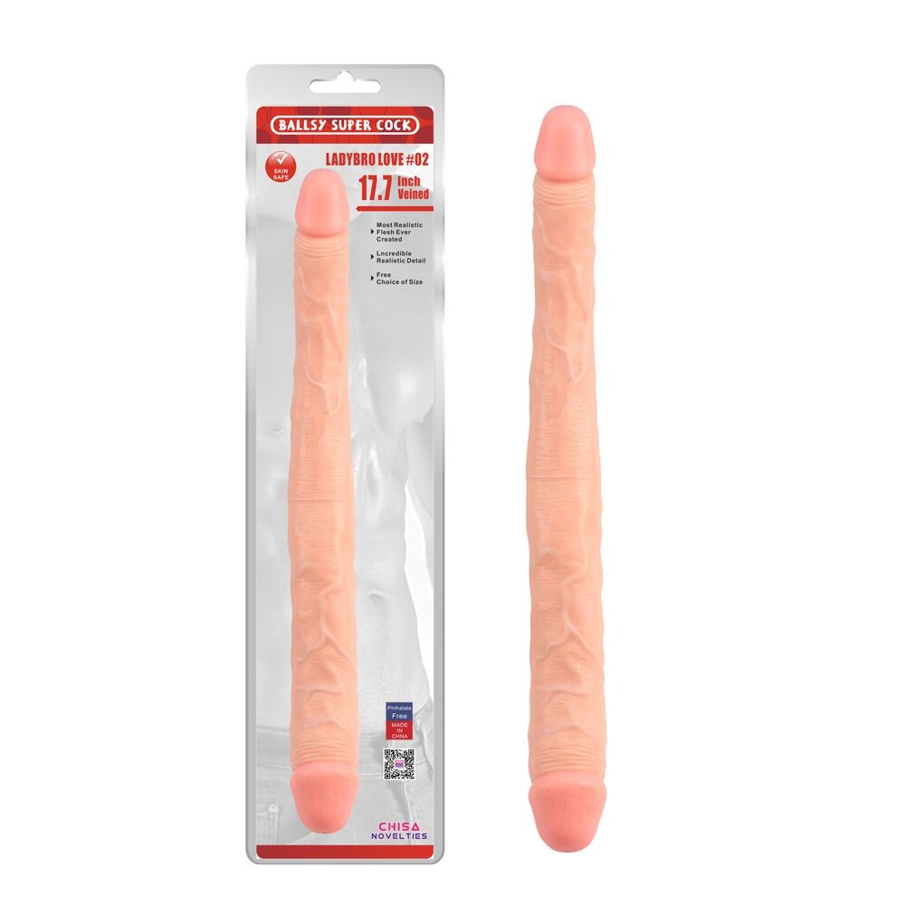 Dildo Doppio Ladybro Love 45 cm - immagine 6