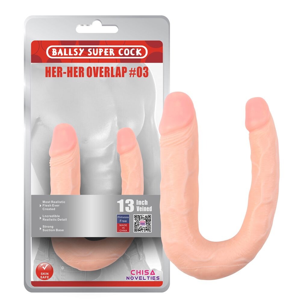 Dildo Doppio Her Her Overlap 33,5 cm - immagine 6