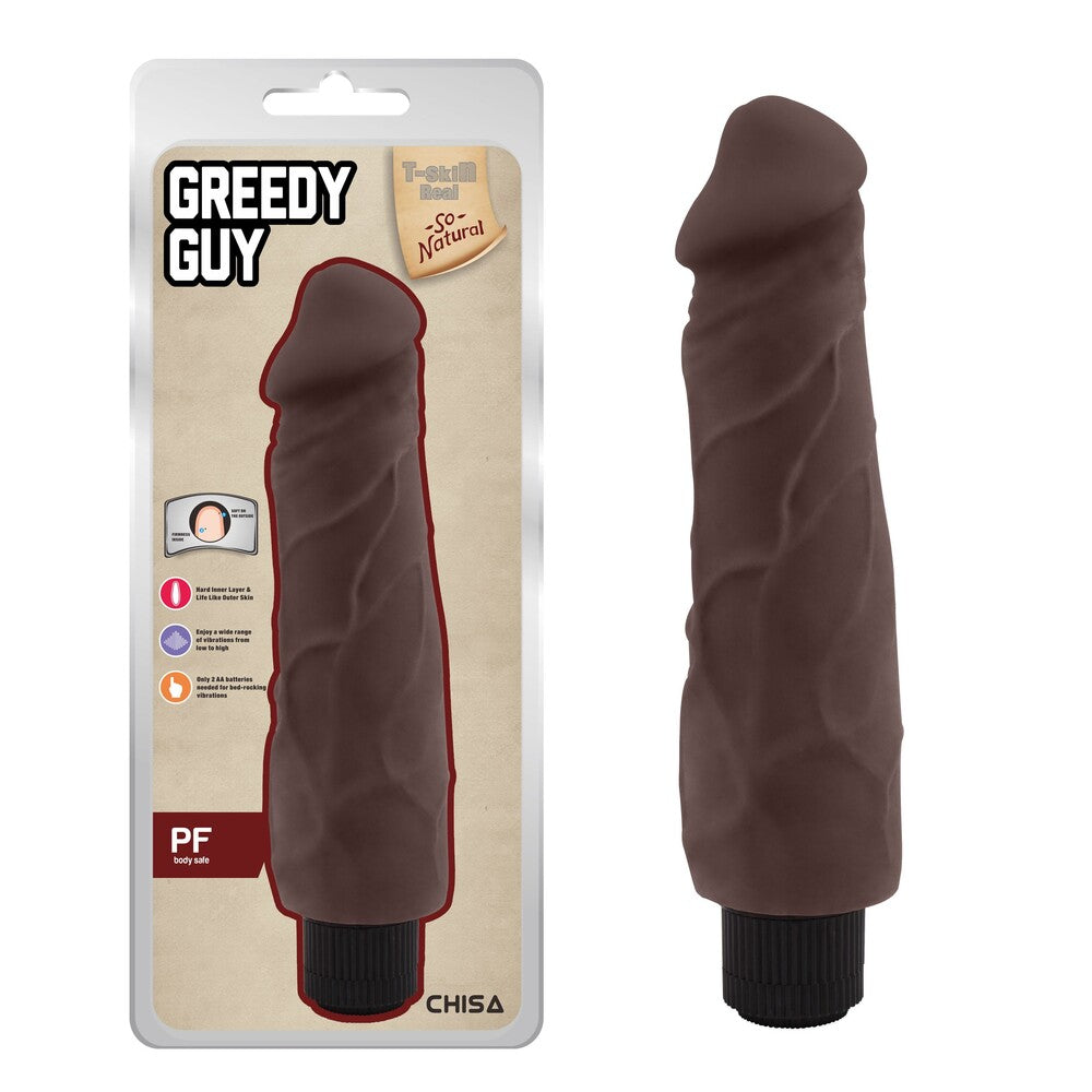 Vibratore Realistico Greedy Guy 24 cm - immagine 6