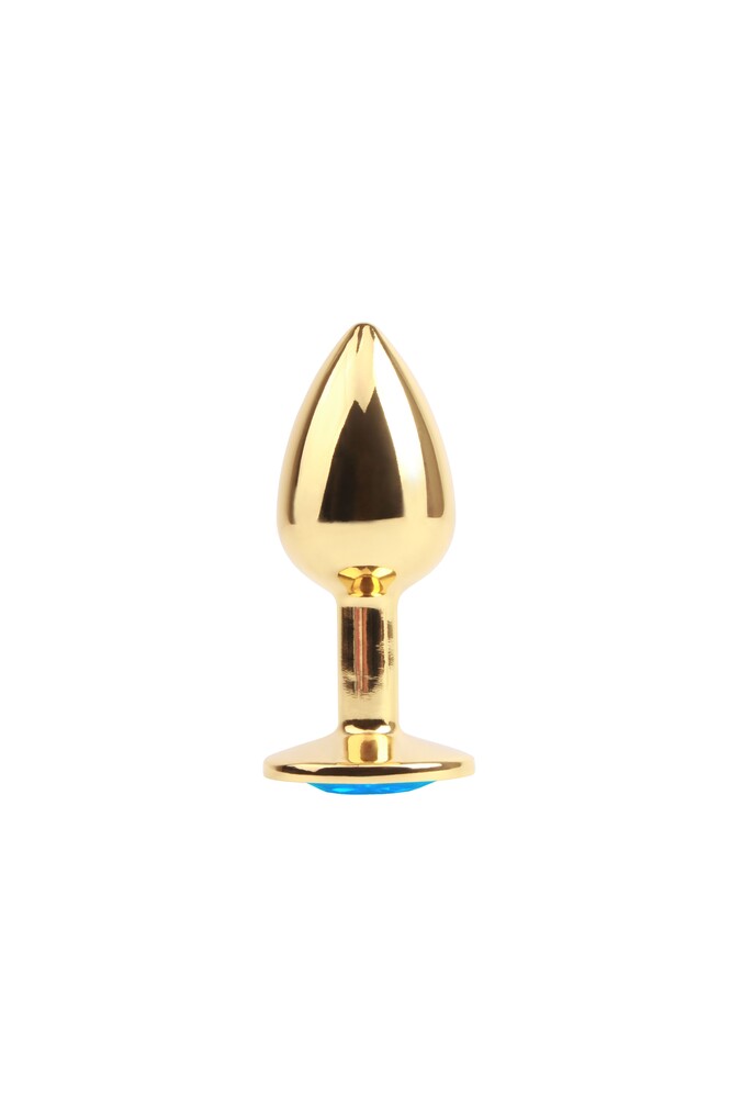 Plug Anale Blu Gem - immagine 1