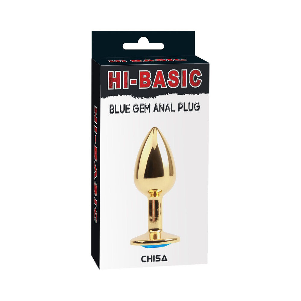 Plug Anale Blu Gem - immagine 2
