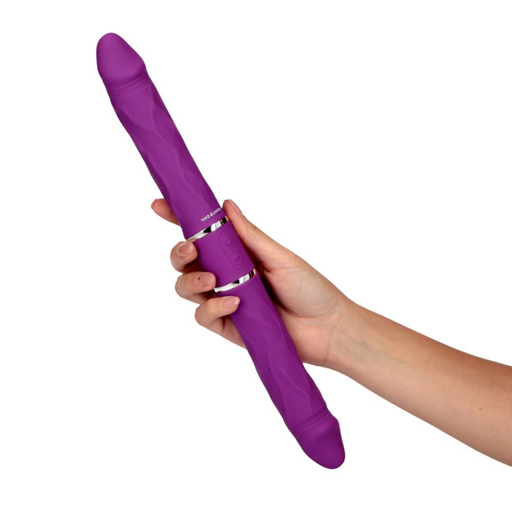 Vibratore Doppia Stimolazione Cupid Arrow 35 cm - immagine 1