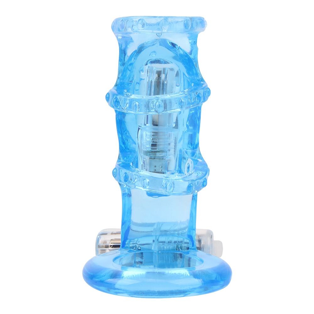 Anello Vibrante Dual Vibrating Cock Cage - immagine 3