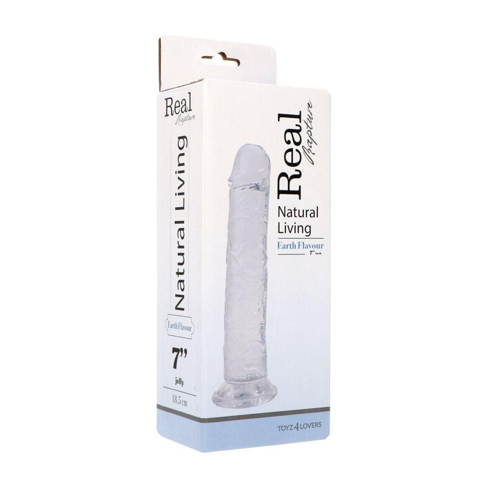 Dildo Realistico Clear Flavour 18,5 cm - immagine 4