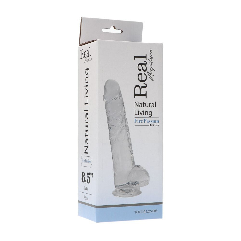 Dildo Realistico Clear Passion 22 cm - immagine 4