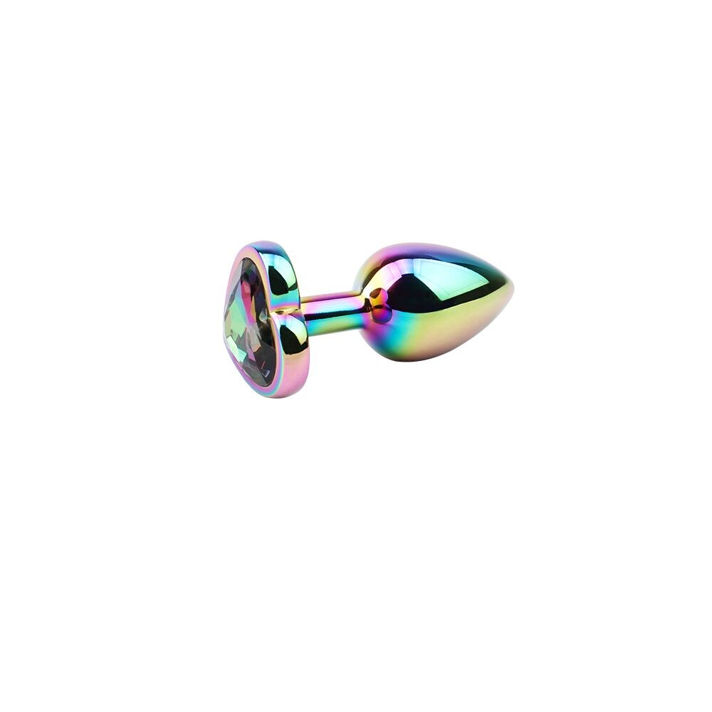 Plug Anale Rainbow Heart - immagine 2