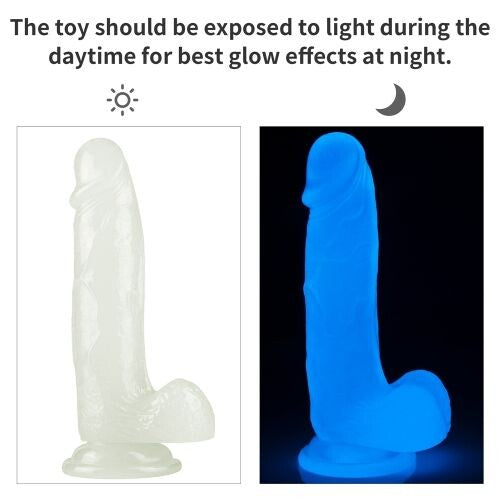 Dildo Realistico Lumino Play Ball 19 cm - immagine 2