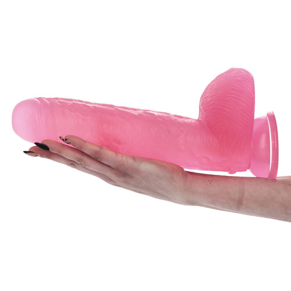 Dildo XXL Jelly Bruto 31,5 cm - immagine 9