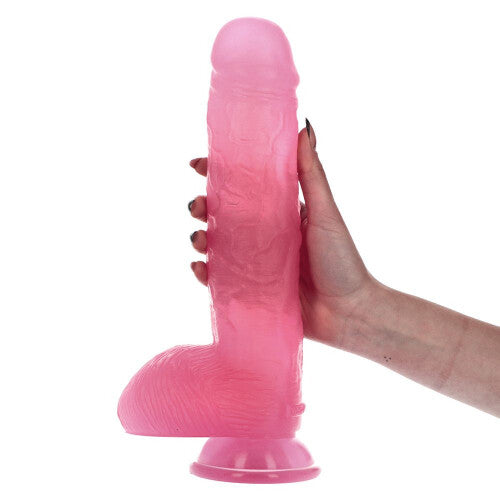 Dildo XXL Jelly Bruto 31,5 cm - immagine 8