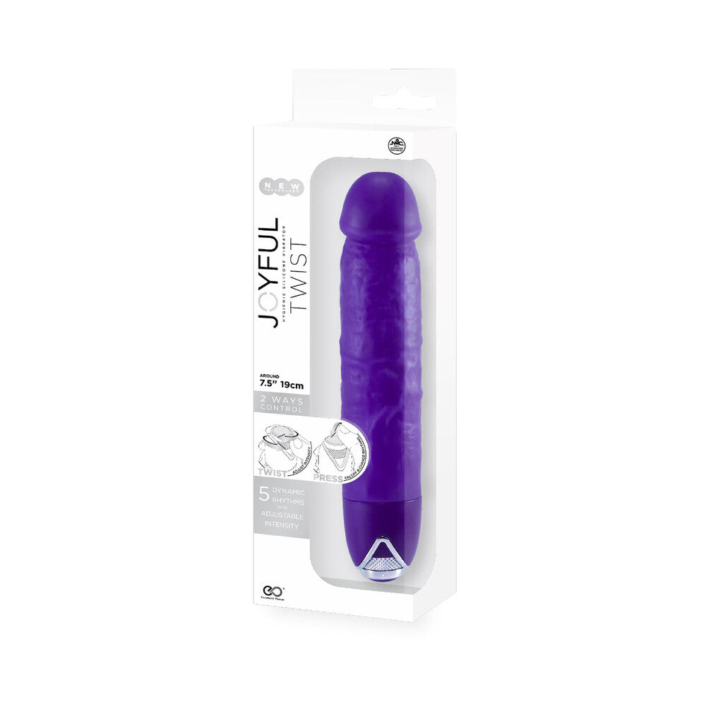 Vibratore Realistico Joyful Twist 22,5 cm - immagine 8