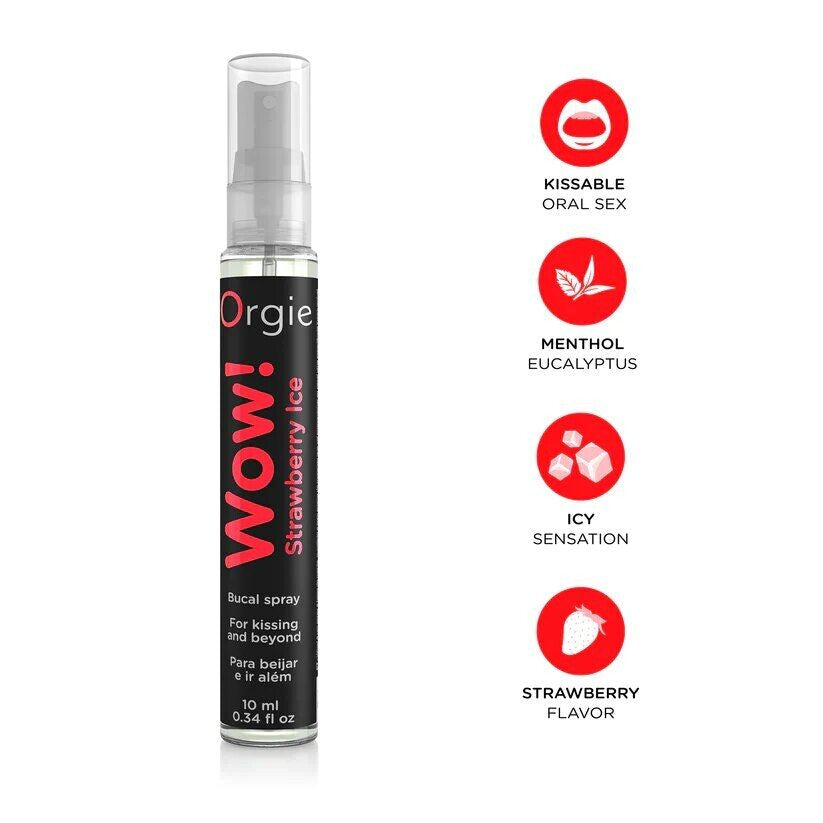 Spray Sesso Orale Wow! Fragola - immagine 3