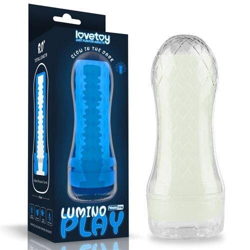 Masturbatore Lumino Play Ribbed - immagine 7