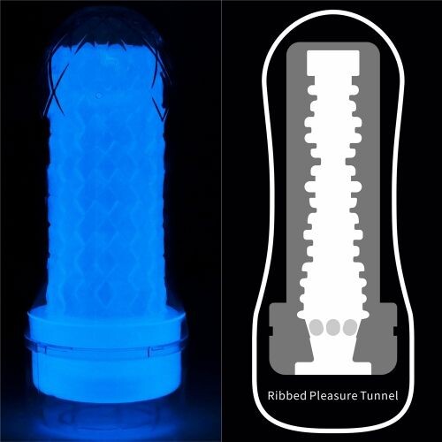 Masturbatore Lumino Play Ribbed - immagine 4