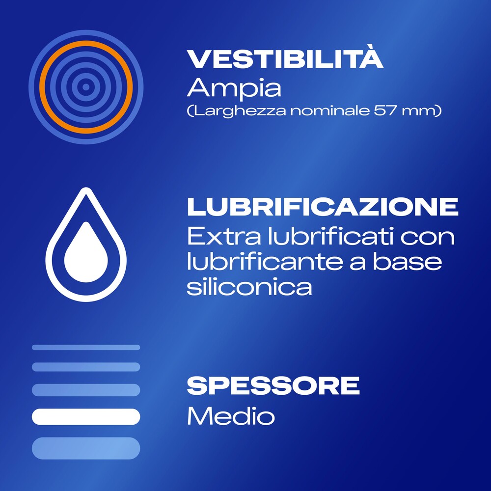 Preservativi Durex Settebello XL - immagine 4